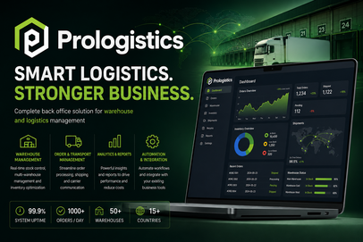 Скриншот PROLOGISTICS — система управления складами и логистикой